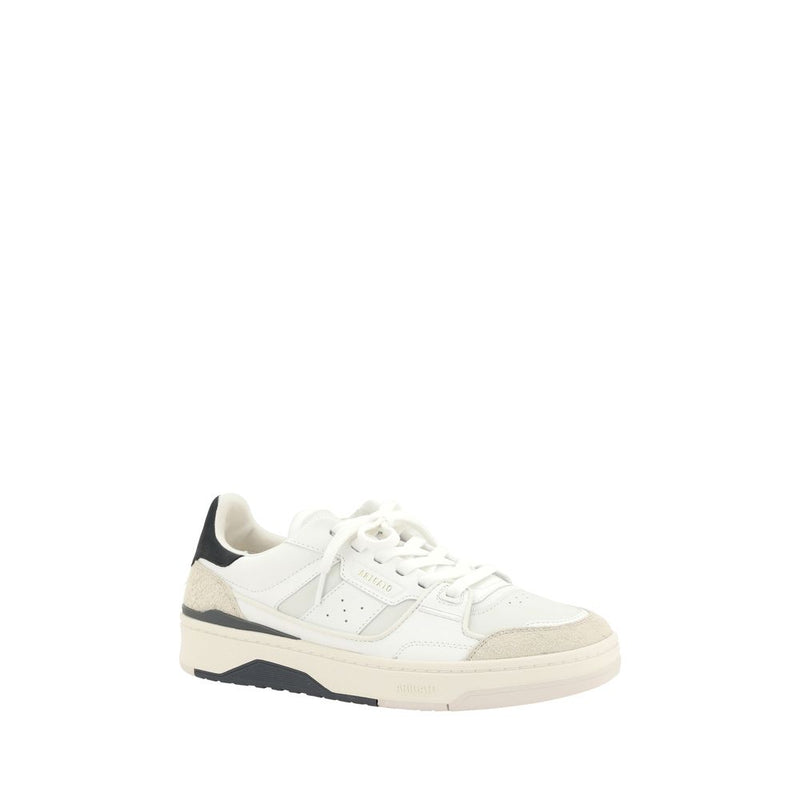 Axel Arigato White Calf Leather Bos Taurus Athletic Sneakers