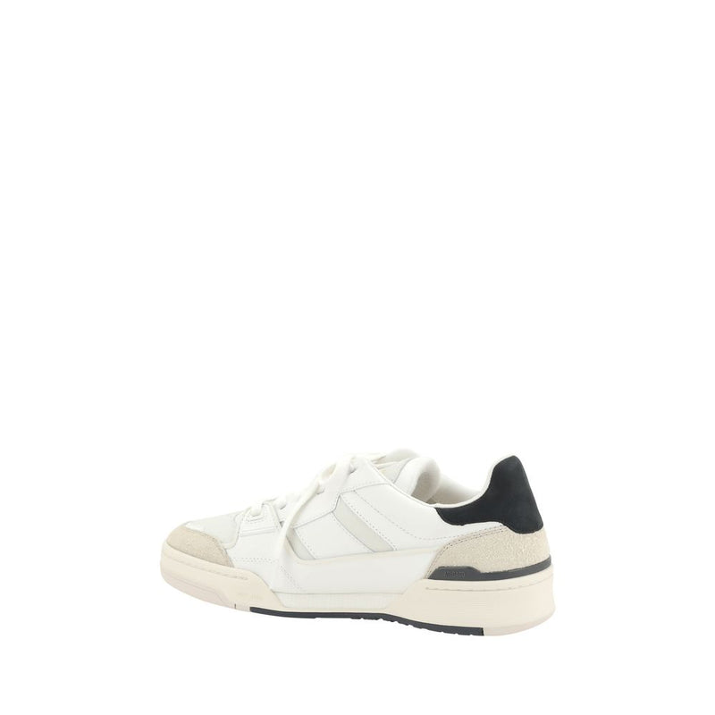 Axel Arigato White Calf Leather Bos Taurus Athletic Sneakers