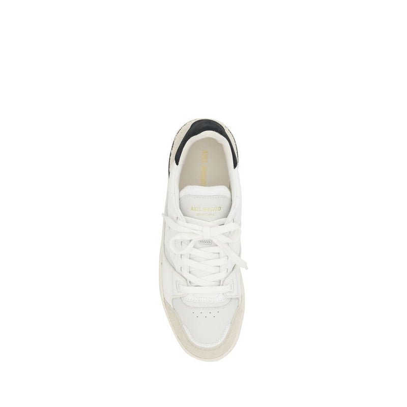 Axel Arigato White Calf Leather Bos Taurus Athletic Sneakers