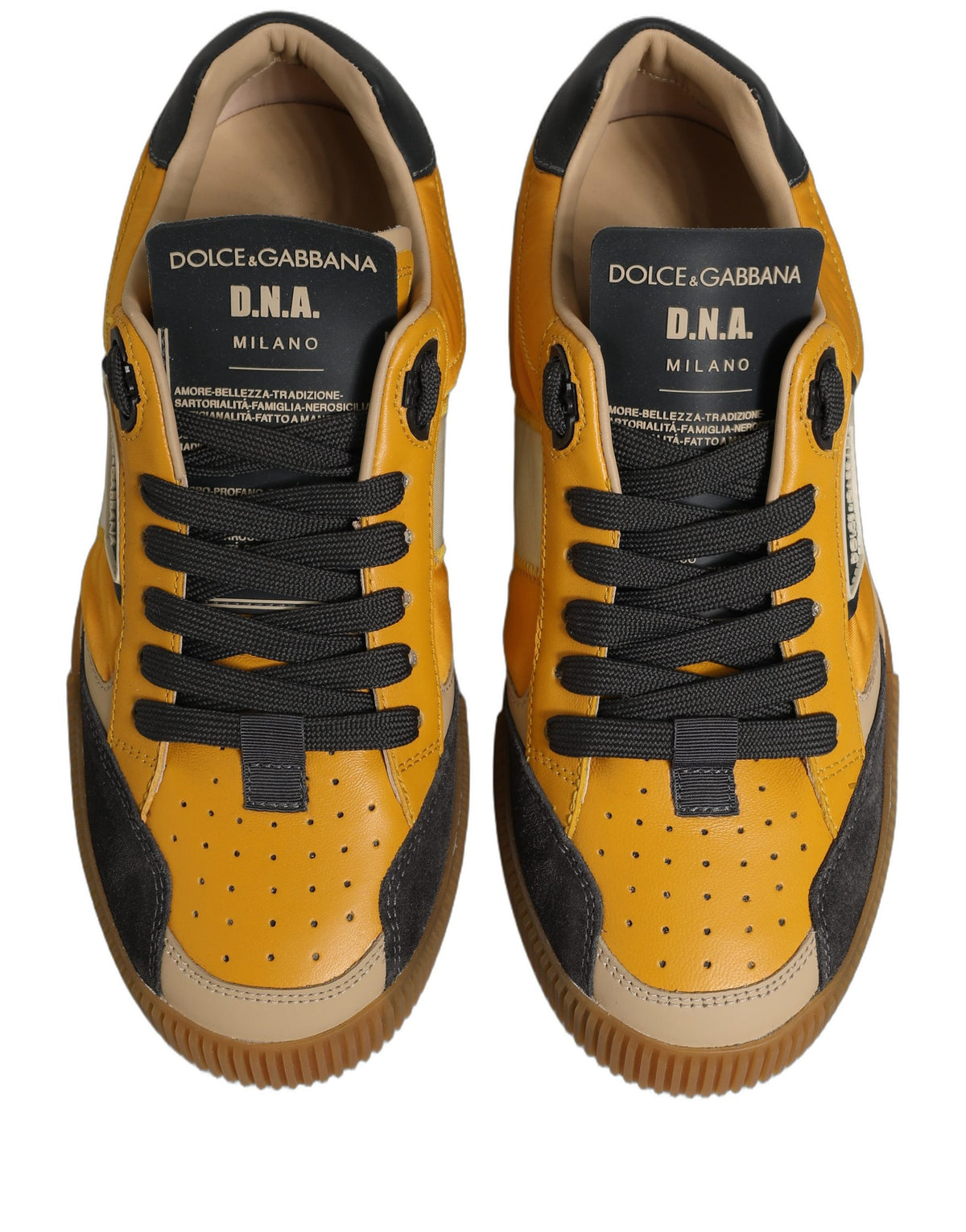 Dolce & Gabbana Multicolor MIAMI Low Top Men Sneakers