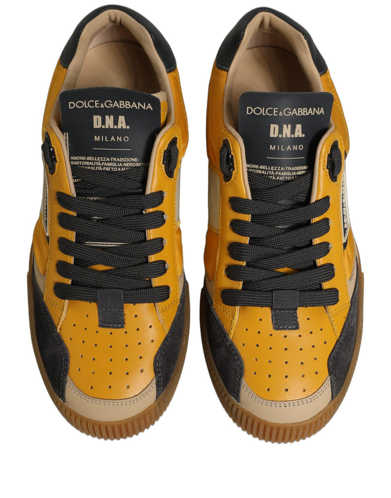 Dolce & Gabbana Multicolor MIAMI Low Top Men Sneakers