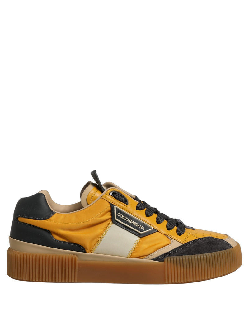 Dolce & Gabbana Multicolor MIAMI Low Top Men Sneakers