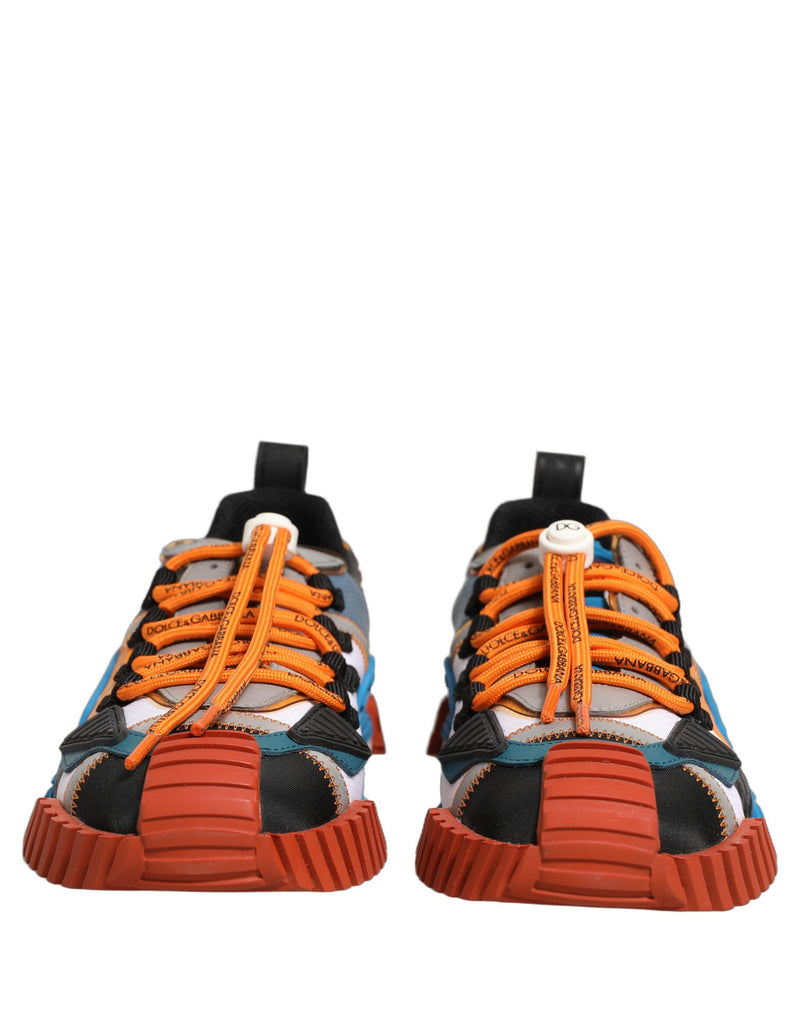 Dolce & Gabbana NS1 Multicolor Low Top Men Sneakers