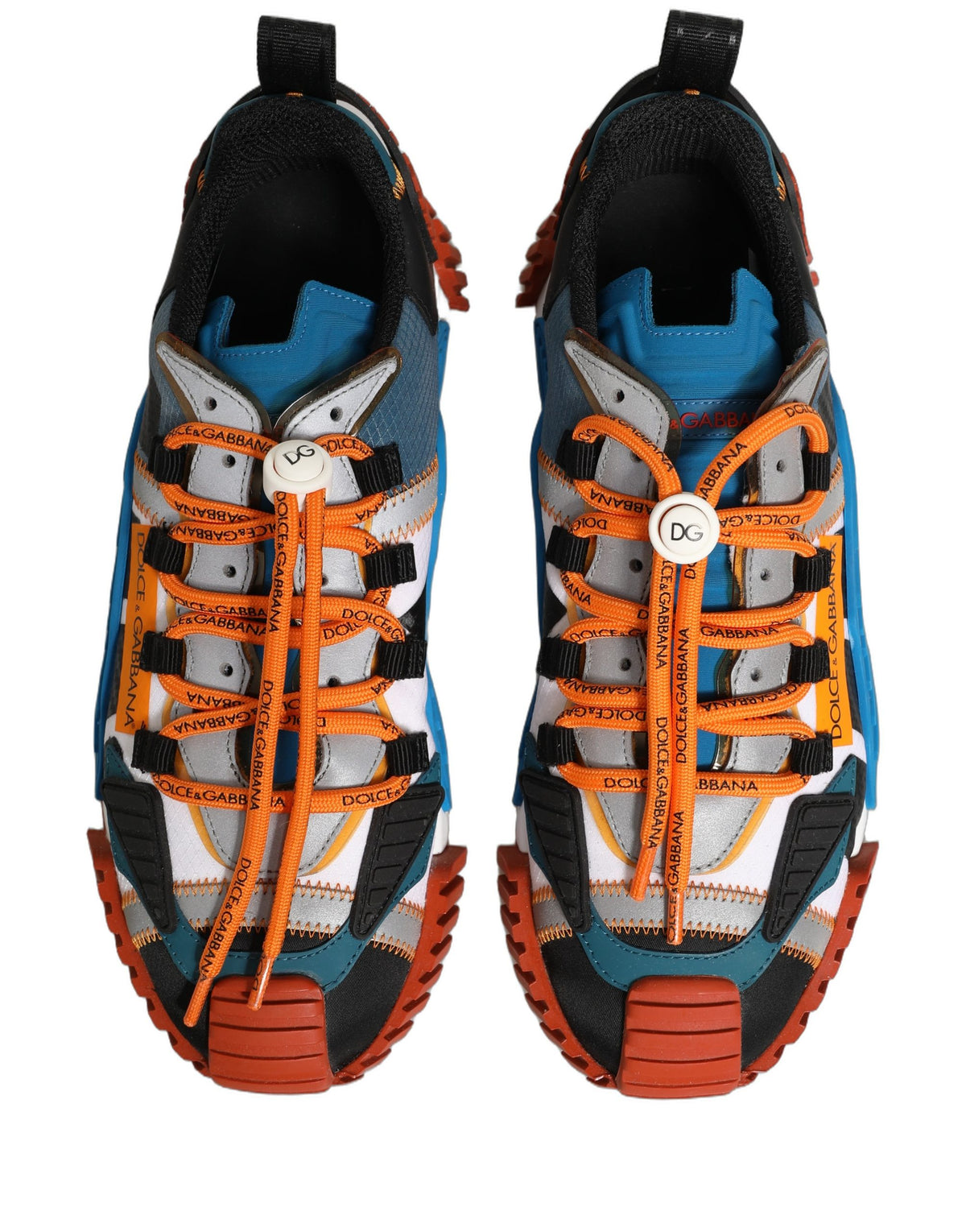 Dolce & Gabbana NS1 Multicolor Low Top Men Sneakers