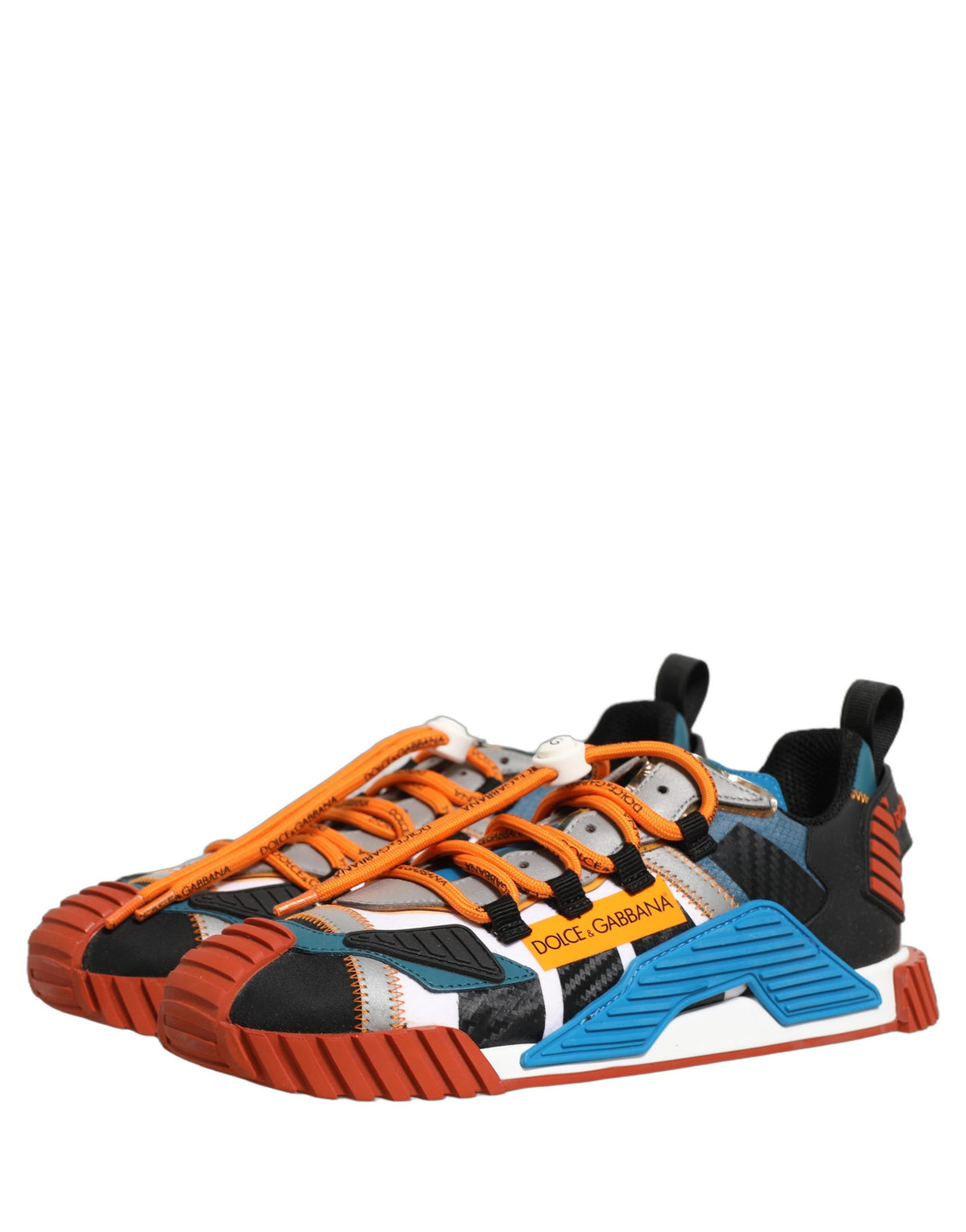 Dolce & Gabbana NS1 Multicolor Low Top Men Sneakers