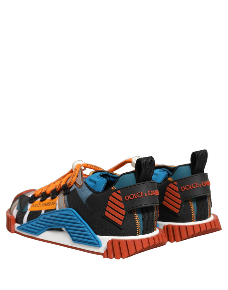 Dolce & Gabbana NS1 Multicolor Low Top Men Sneakers