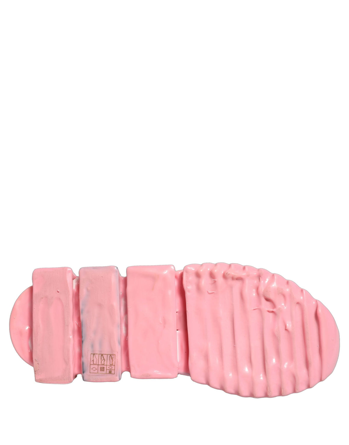 Dolce & Gabbana Pink Slip On Low Top Sorrento Sneakers