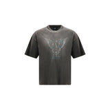 Represent Gray Cotton T-Shirt - Westside Collection