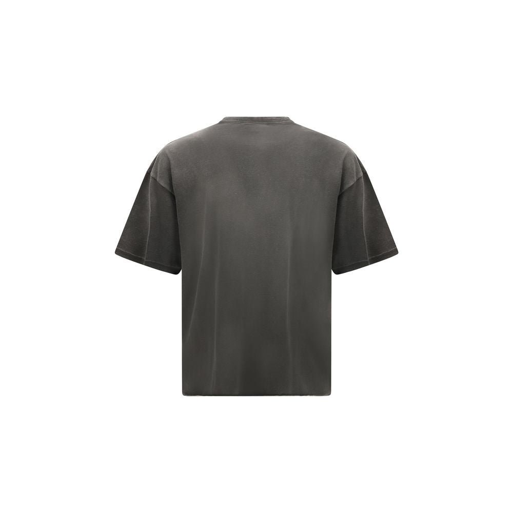 Represent Gray Cotton T-Shirt - Westside Collection