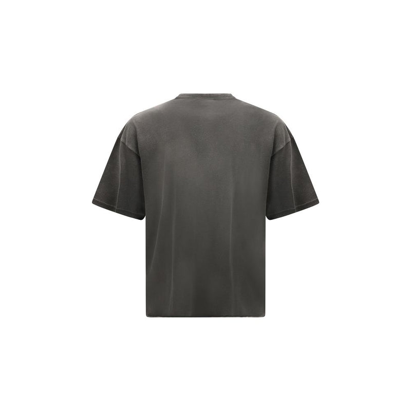 Represent Gray Cotton T-Shirt - Westside Collection