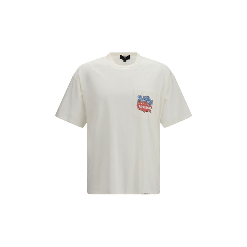 T-shirt en coton blanc Represent - Beach Boys Americas Band