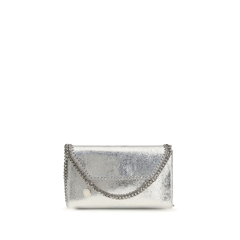 Stella McCartney Falabella Silver Polyester Shoulder Bag
