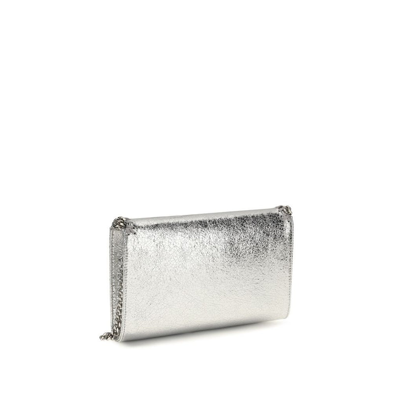Stella McCartney Falabella Silver Polyester Shoulder Bag