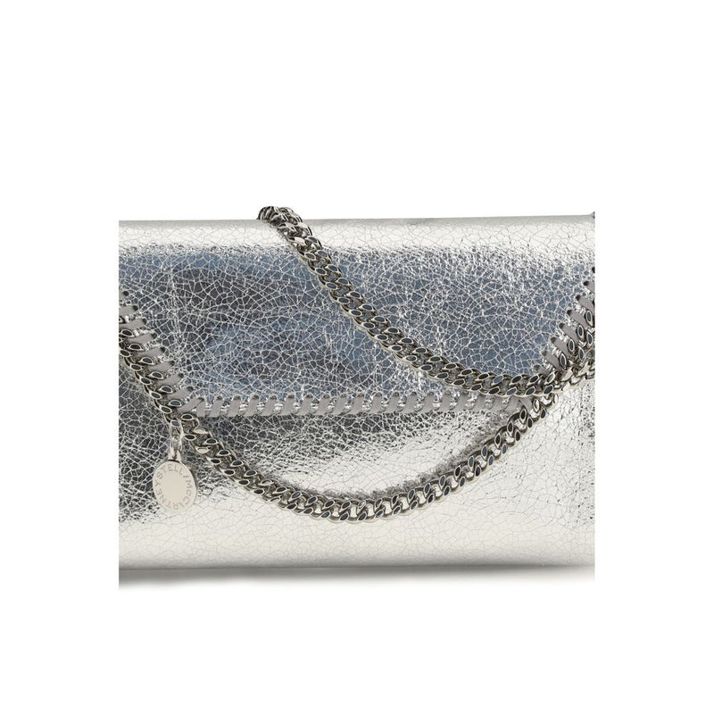 Stella McCartney Falabella Silver Polyester Shoulder Bag