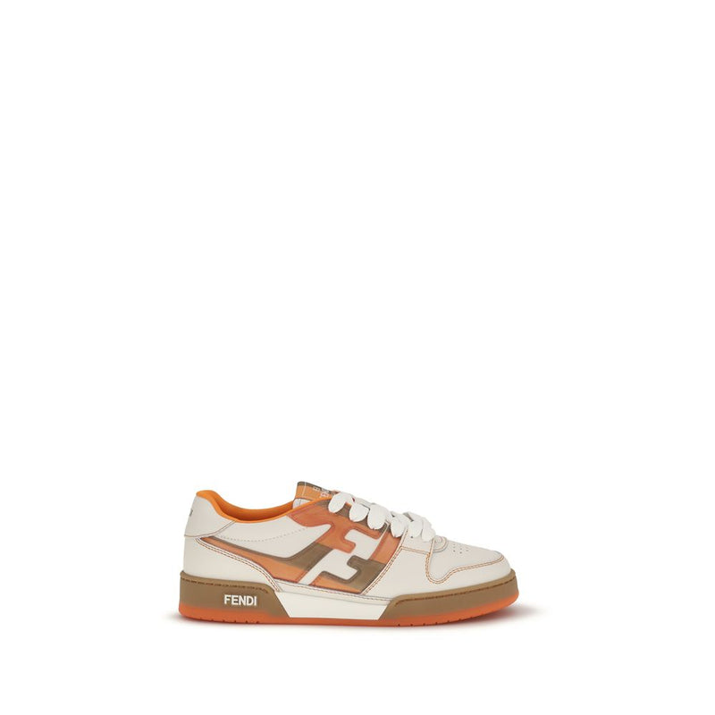 Fendi Multicolor Leather Athletic Sneakers for Men