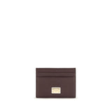 Dolce & Gabbana Black Calf Leather Bos Taurus Wallet