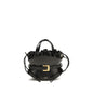 Balmain Black Calf Leather Bos Taurus Shoulder Bag