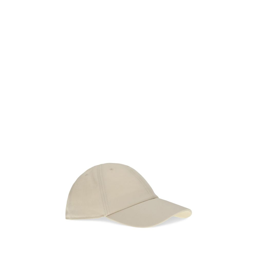 Fendi White Cotton Cap (Baseball Hat) - Contemporary Elegance