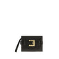 Balmain Black Lamb Ovis Aries Aries Shoulder Bag