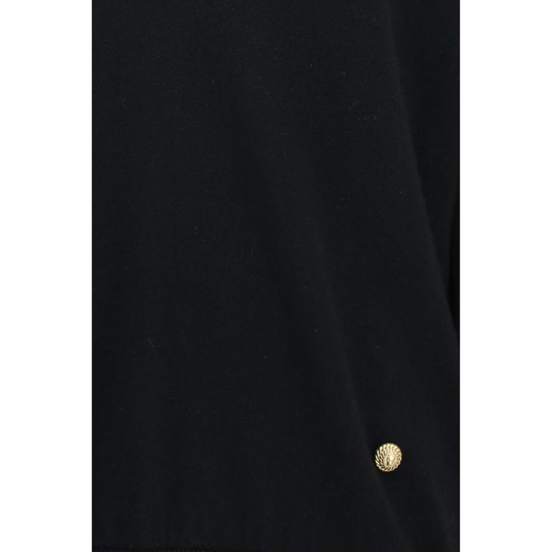 Balmain Black Wool Oves Aries Sweatshirt