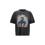 Represent Gray Cotton T-Shirt for Men