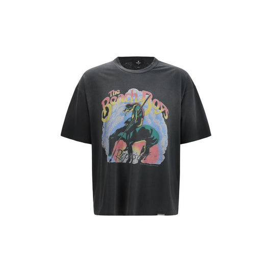 Represent Gray Cotton T-Shirt for Men