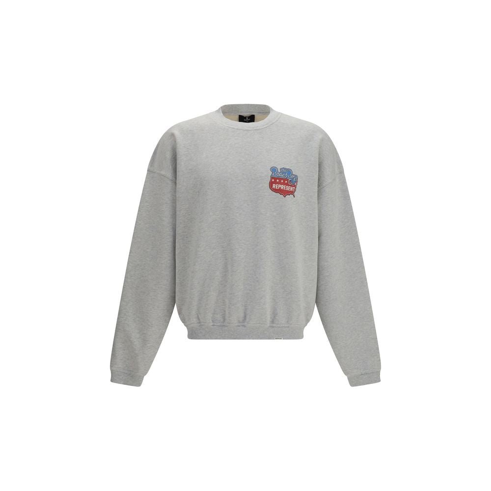 Represent Gray Cotton Sweatshirt - Beach Boys Americas Band