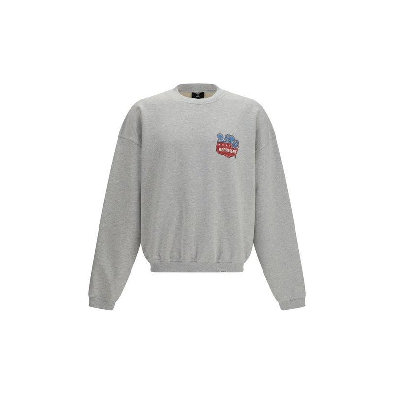 Represent Gray Cotton Sweatshirt - Beach Boys Americas Band