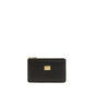 Dolce & Gabbana Black Calf Leather Bos Taurus Wallet