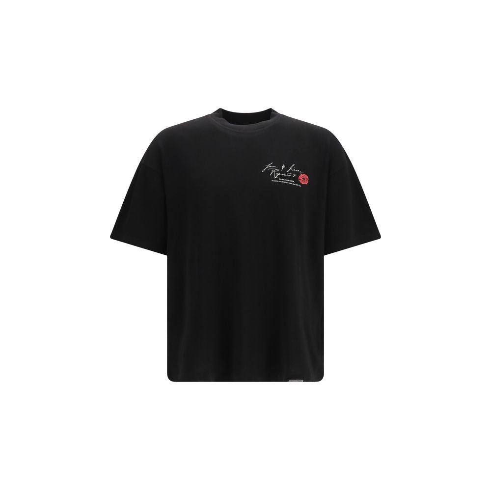 T-shirt en coton noir Represent Love and Kisses