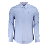 Tommy Hilfiger Azure Cotton Men's Shirt - Slim Fit