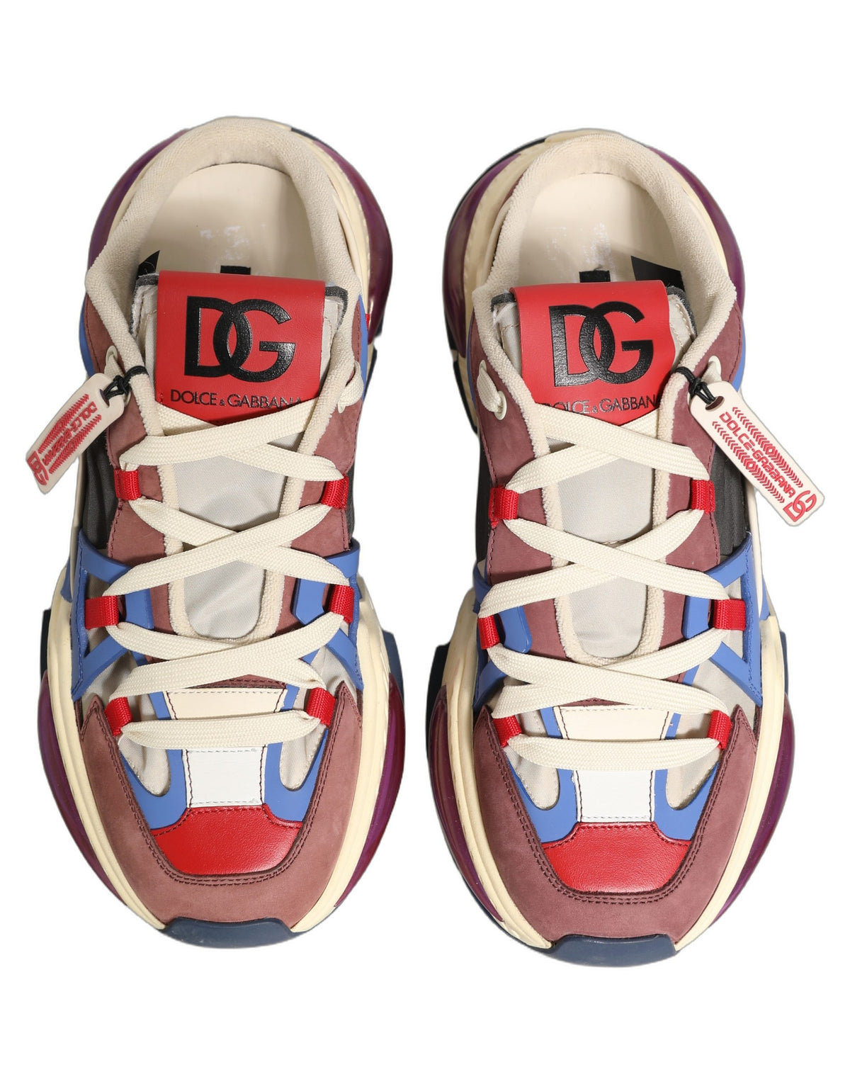 Dolce & Gabbana Multicolor Airmaster Low Top Sneakers