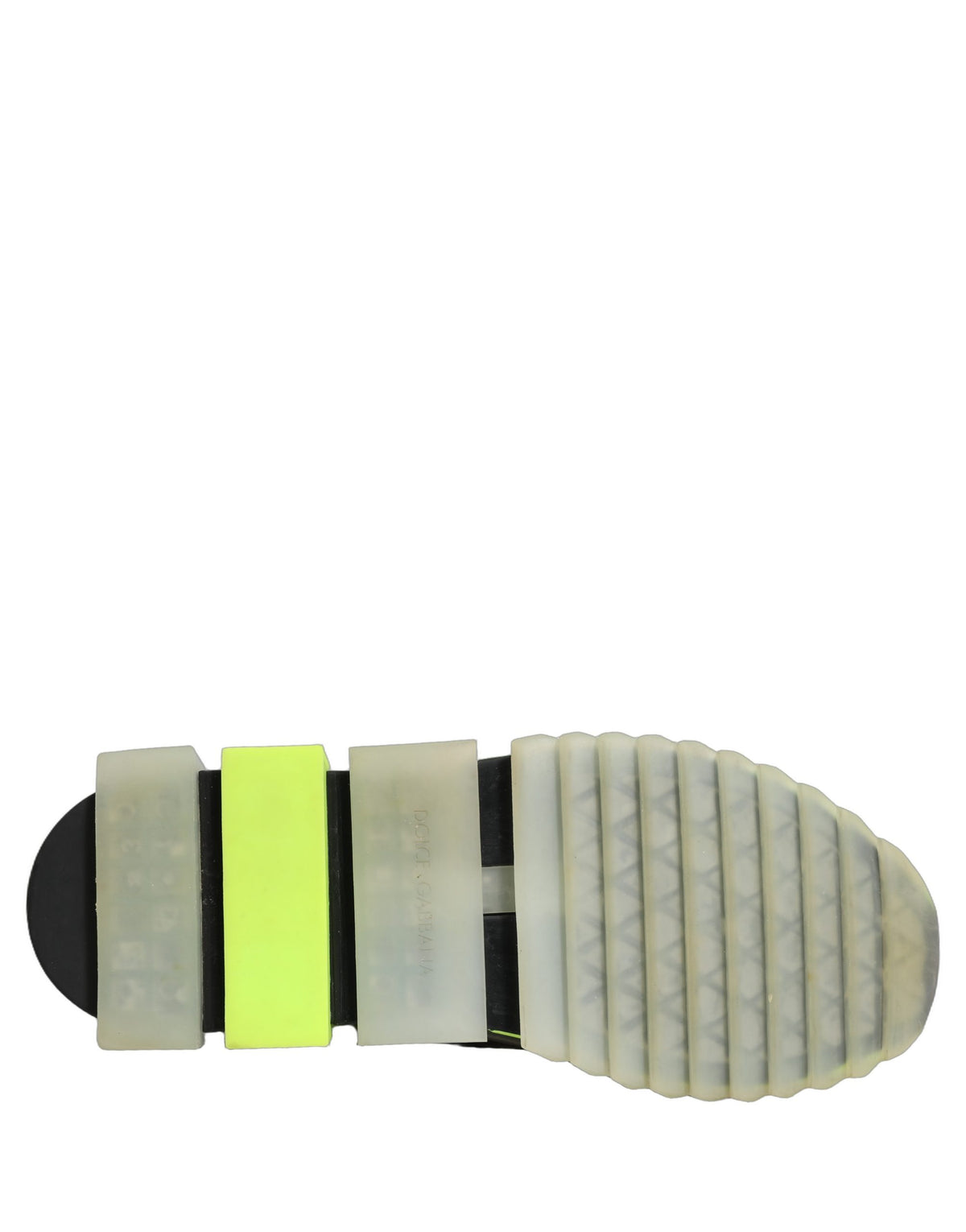 Dolce & Gabbana Sorrento Black Green Low Top Sneakers