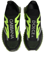 Dolce & Gabbana Sorrento Low Top Sneakers - Black Green