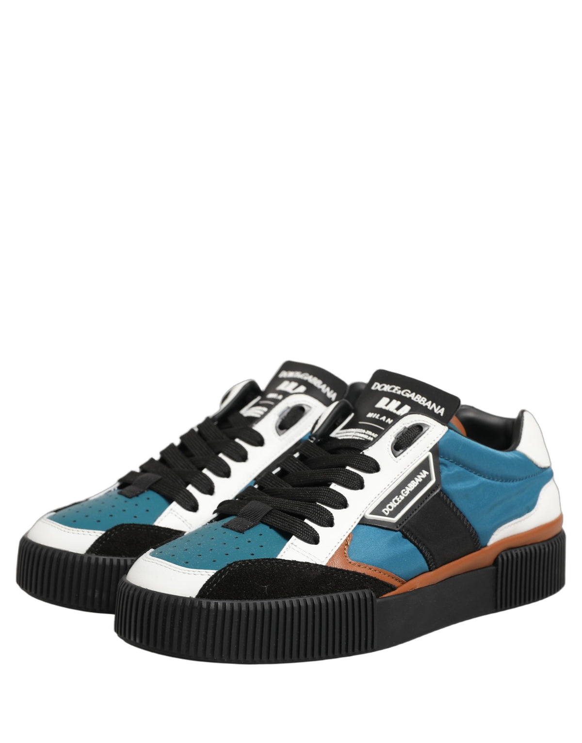 Dolce & Gabbana MIAMI Multicolor Low Top Sneakers for Men