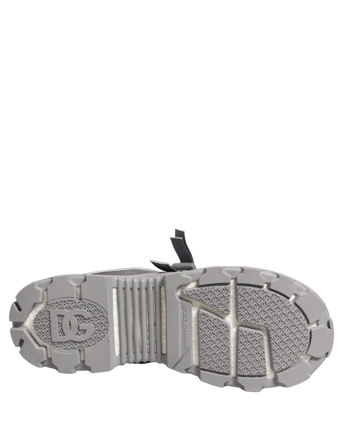 Dolce & Gabbana Gray Airmaster Panelled Low Top Sneakers for Men
