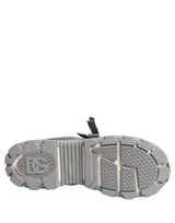 Dolce & Gabbana Gray Airmaster Panelled Low Top Sneakers for Men
