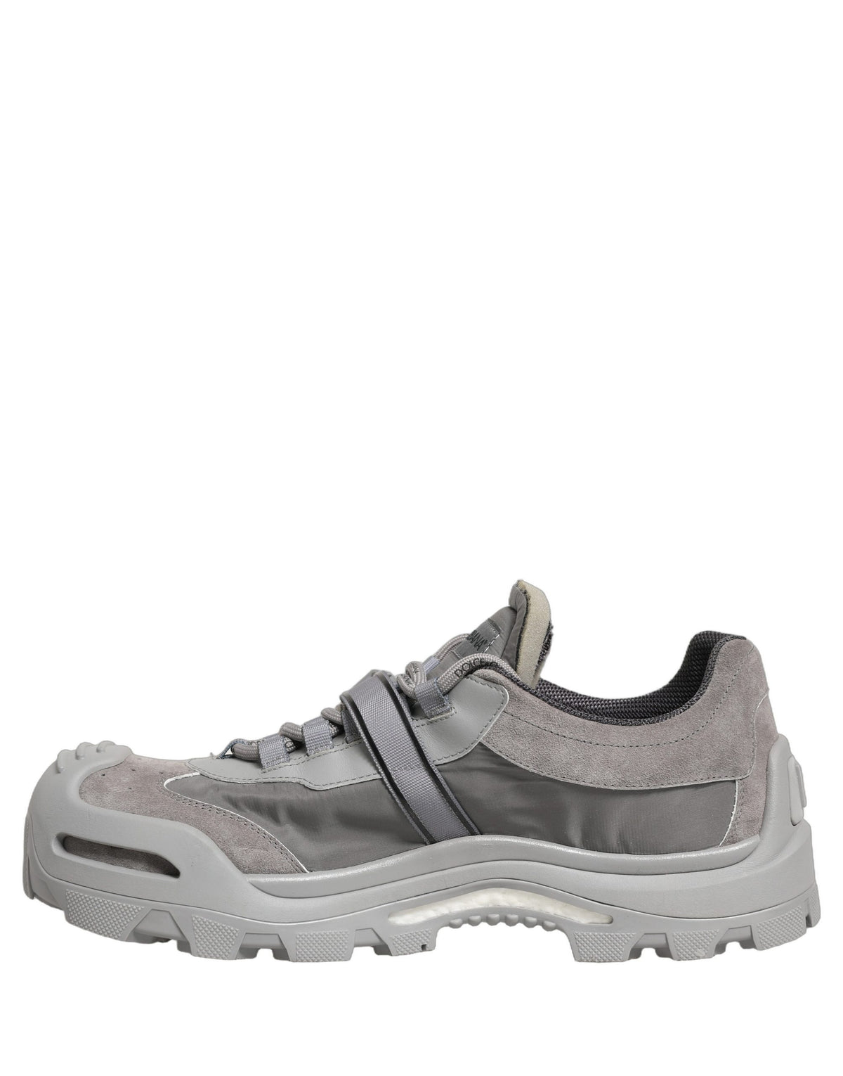 Dolce & Gabbana Gray Airmaster Panelled Low Top Sneakers for Men
