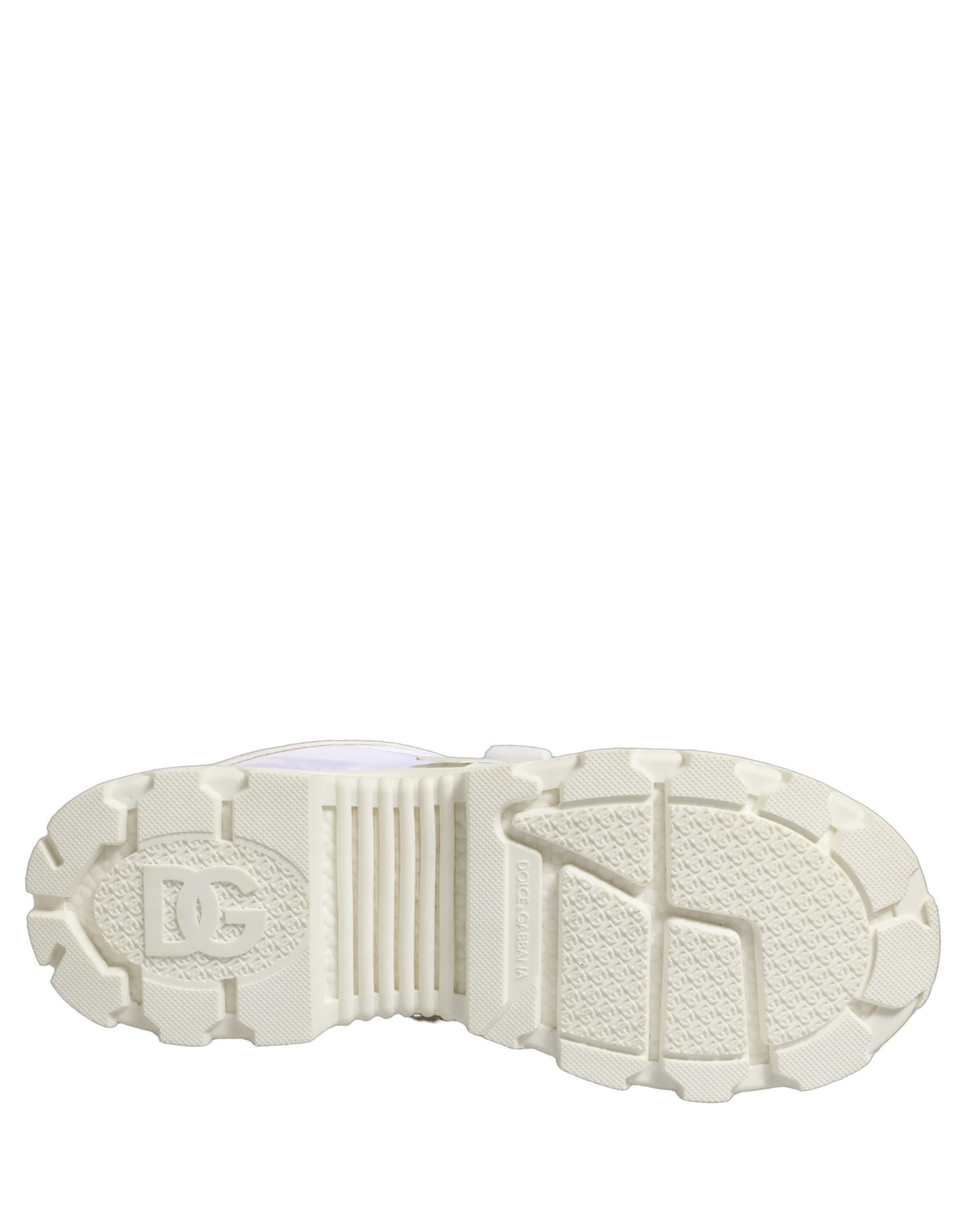Dolce & Gabbana White Airmaster Panelled Low Top Men Sneakers