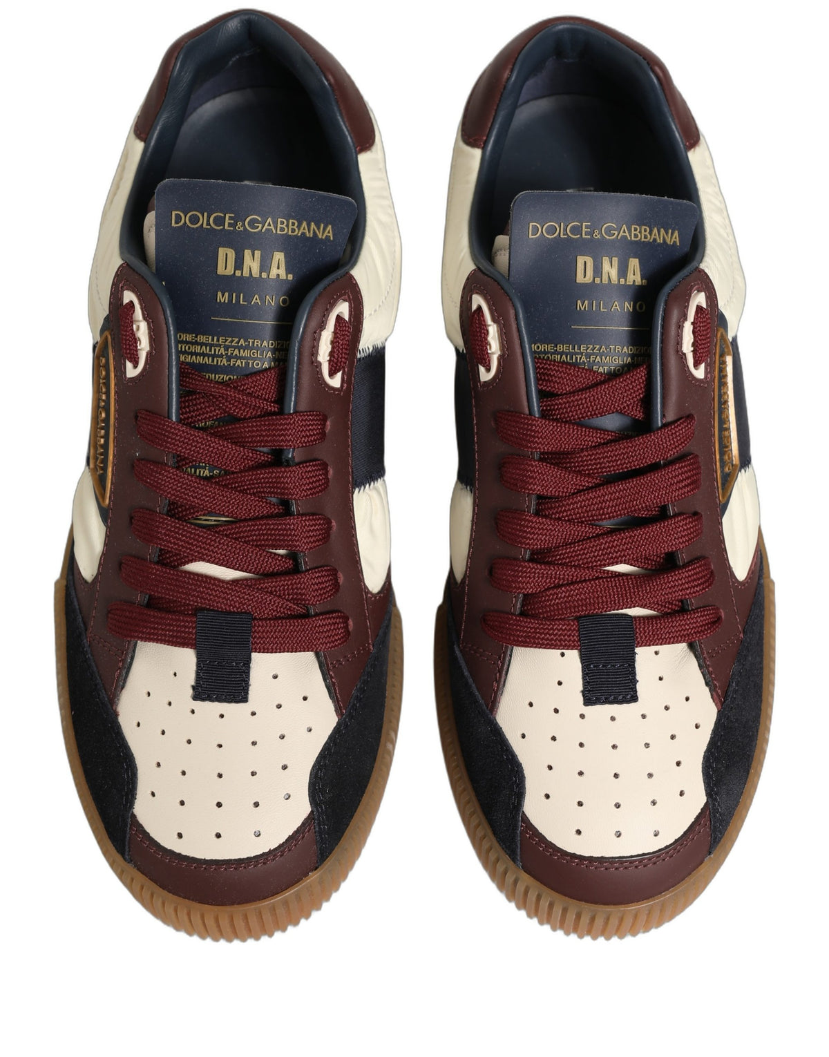 Dolce & Gabbana MIAMI Multicolor Low Top Men Sneakers