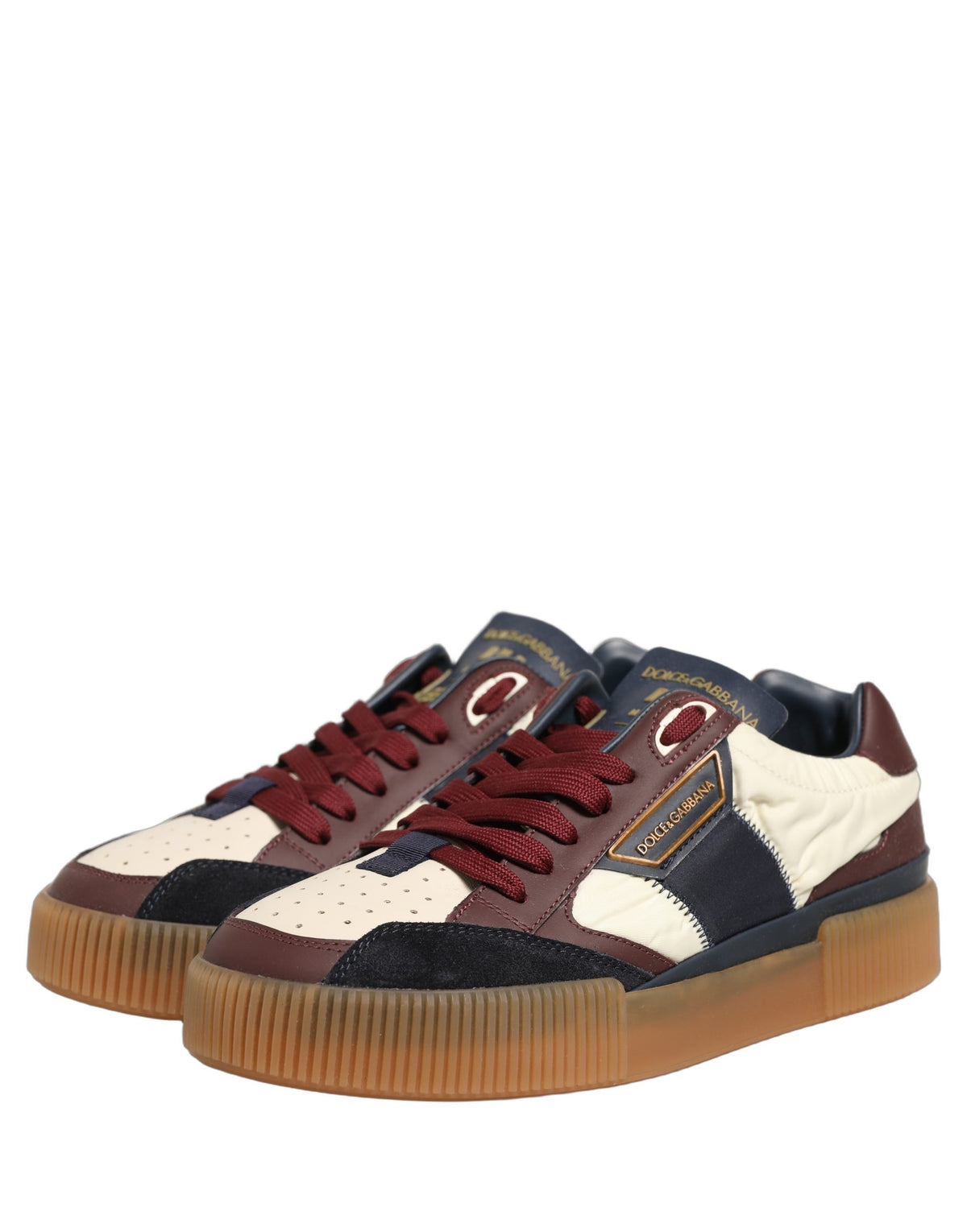 Dolce & Gabbana MIAMI Multicolor Low Top Men Sneakers