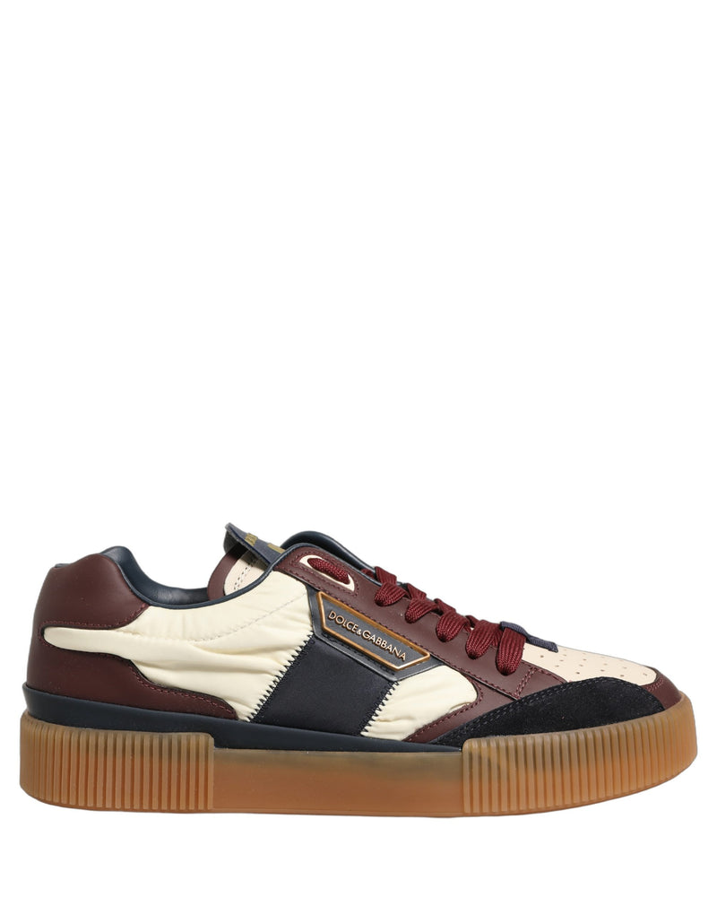 Dolce & Gabbana MIAMI Multicolor Low Top Men Sneakers