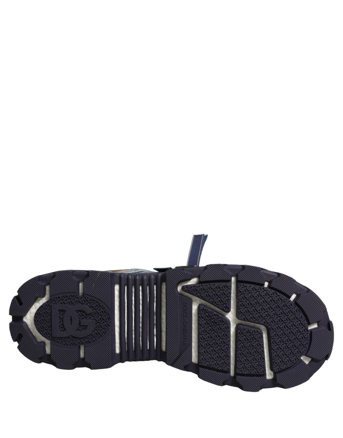 Dolce & Gabbana Blue Airmaster Panelled Low Top Sneakers