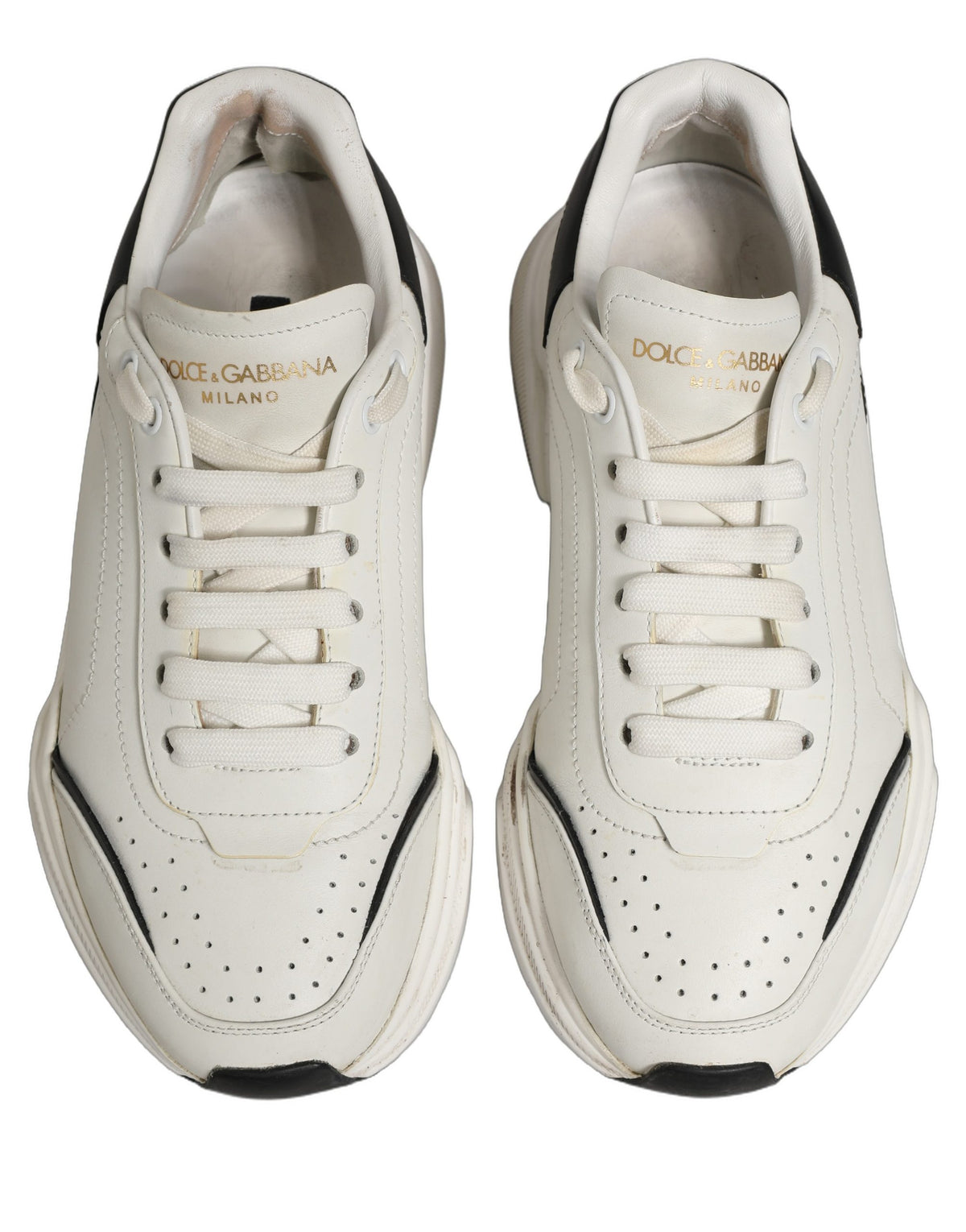 Dolce & Gabbana Baskets basses Daymaster Homme Blanches Noires