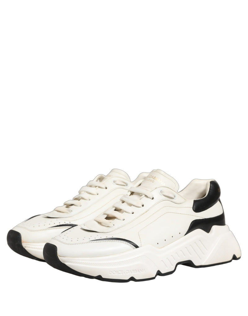 Dolce & Gabbana Daymaster White Black Low Top Sneakers