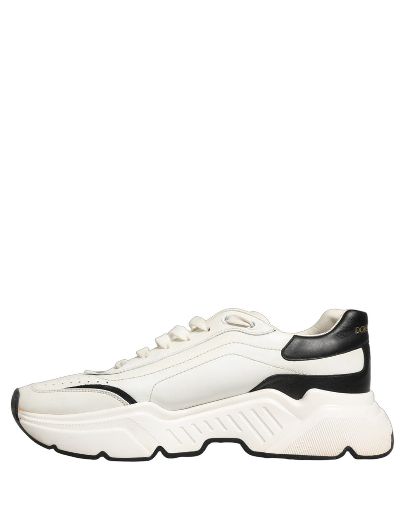 Dolce & Gabbana Daymaster White Black Low Top Sneakers