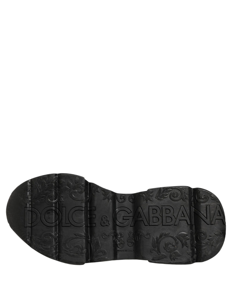 Dolce & Gabbana Daymaster White Black Low Top Sneakers