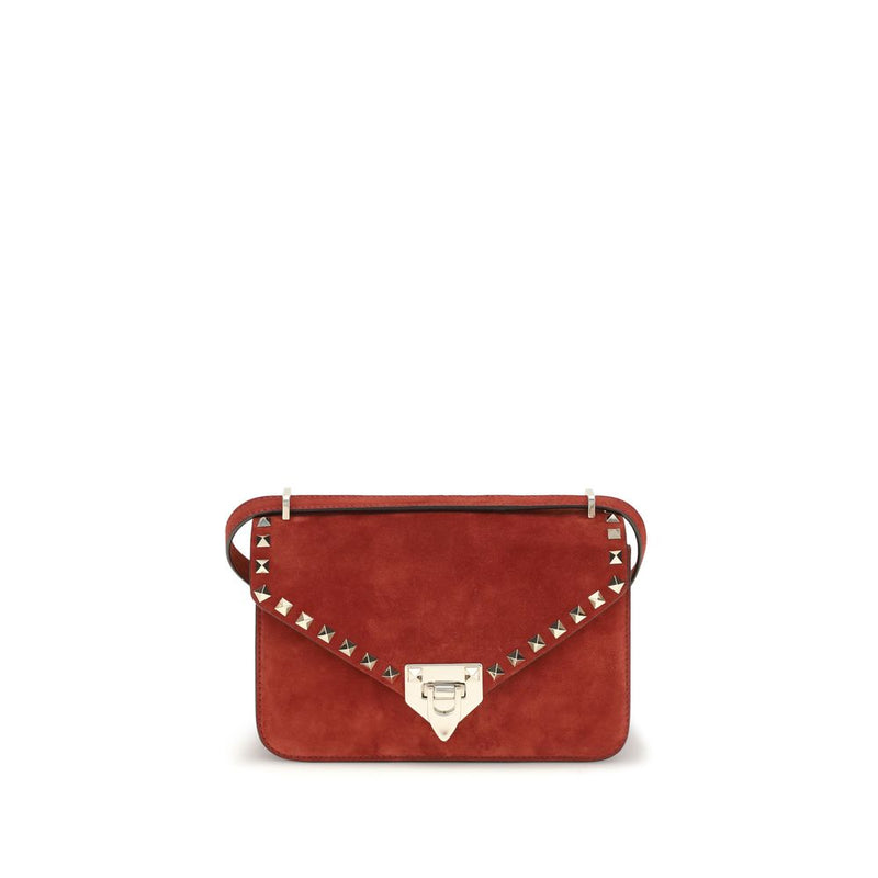 Valentino Garavani Rockstud Mini Suede Leather Shoulder Bag
