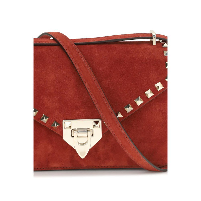 Valentino Garavani Rockstud Mini Suede Leather Shoulder Bag