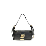 Chloé Black Calf Leather Bos Taurus Shoulder Bag
